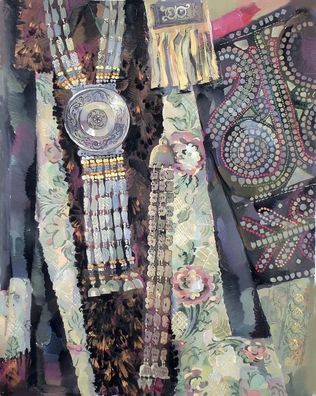 Ethereal Dreams - Abstract oil painting