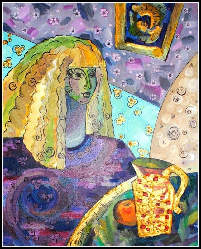 Ethereal Dreams - Abstract oil painting