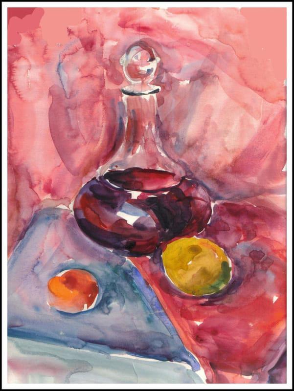 Fleeting Moments - Watercolor nature painting