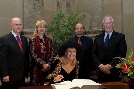 Second "Golden Book" signing 2009