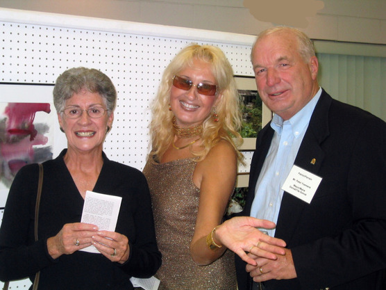 Peter Yoemans & his wife attend Art Rendez-Vous 2006